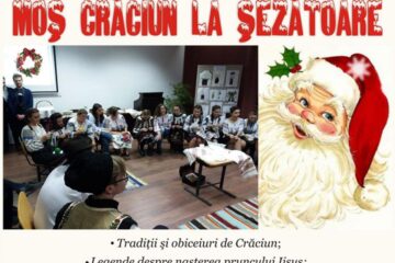 Moș Crăciun la Șezătoare