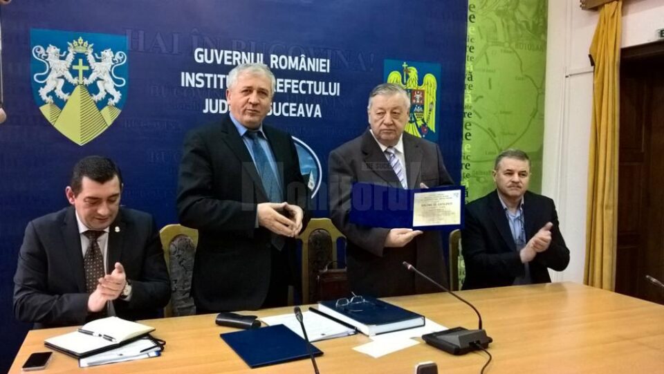 Medicul stomatolog Ioan Costea a fost inclus în Cartea de onoare a valorilor bucovinene
