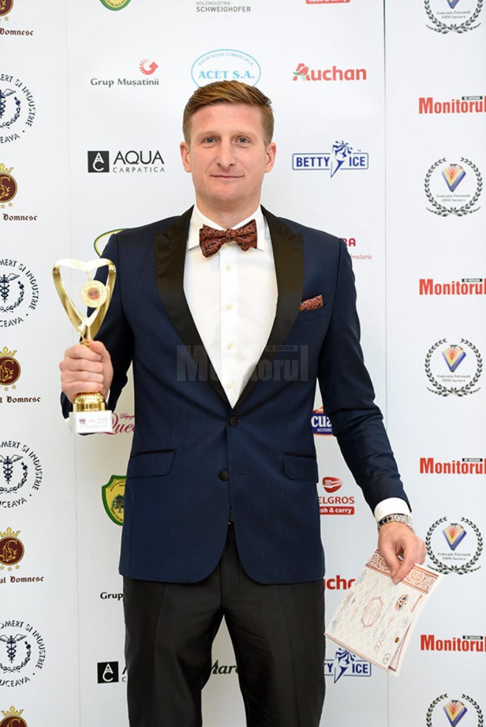 Dorin Goian, premiat la Gala "Top 10 Suceveni"