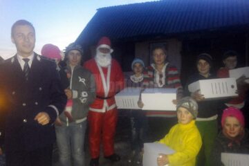 Acțiunea umanitară din cătunul neelectrificat din Stroiești