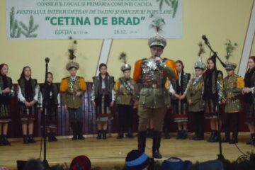 Festivalul de datini și obiceiuri populare ,,Cetina de brad” la Pârteștii de Sus