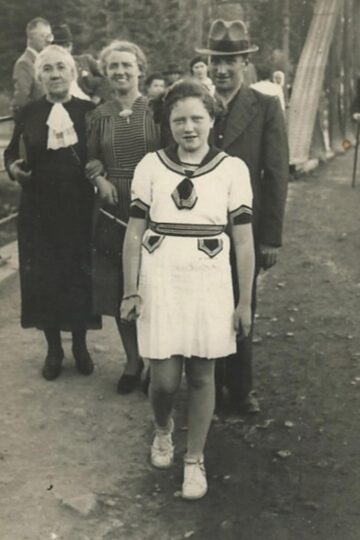 Cu părinții la Vatra Dornei