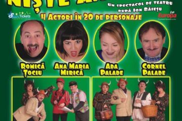 Spectacole de teatru cu actori cunoscuți, la început de an, la Casa de Cultură a Sindicatelor Suceava