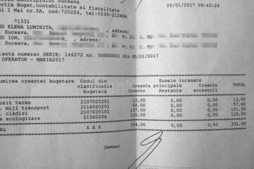 Ion Lungu: „Am plătit astăzi primul, cu chitanța nr.1, taxele și impozitele locale aferente anului 2017"