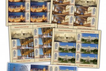 Emisiunea filatelică Palatul Culturii din Iași