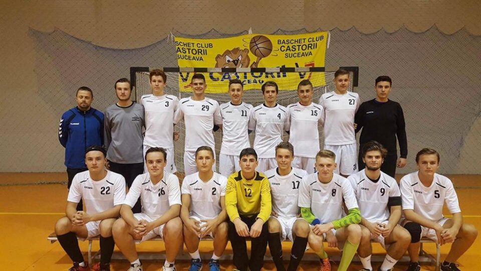 Echipa de handbal juniori II LPS Suceava, pregătită de antrenorul Răzvan Bernicu