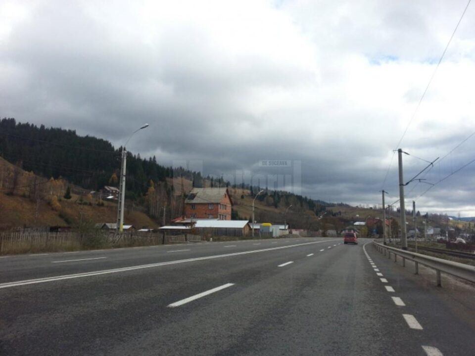 Strada Argestru din Vatra Dornei, zona în care se circulă cu 70 de km/h sursa imobilum.ro