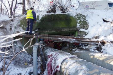 Magistrala de termoficare pe care a apărut avaria este în funcțiune de 42 de ani