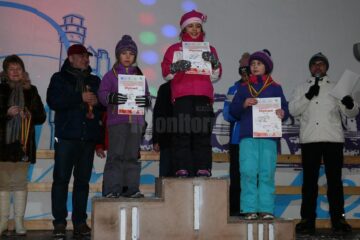 Concursul Național de Schi „Bucuriile zăpezii” s-a dovedit o reușită