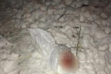 În pungă se afla cadavrul unui nou-născut din care câinii reușiseră să mănânce o bună parte din mâna dreaptă