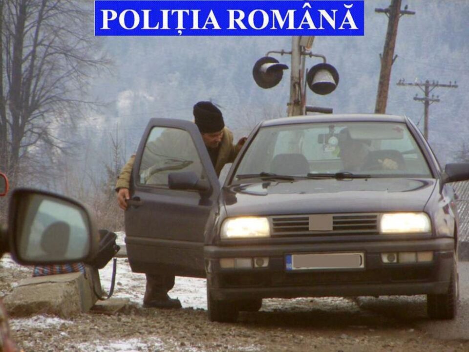 Bărbatul a fost oprit în trafic vineri dimineață