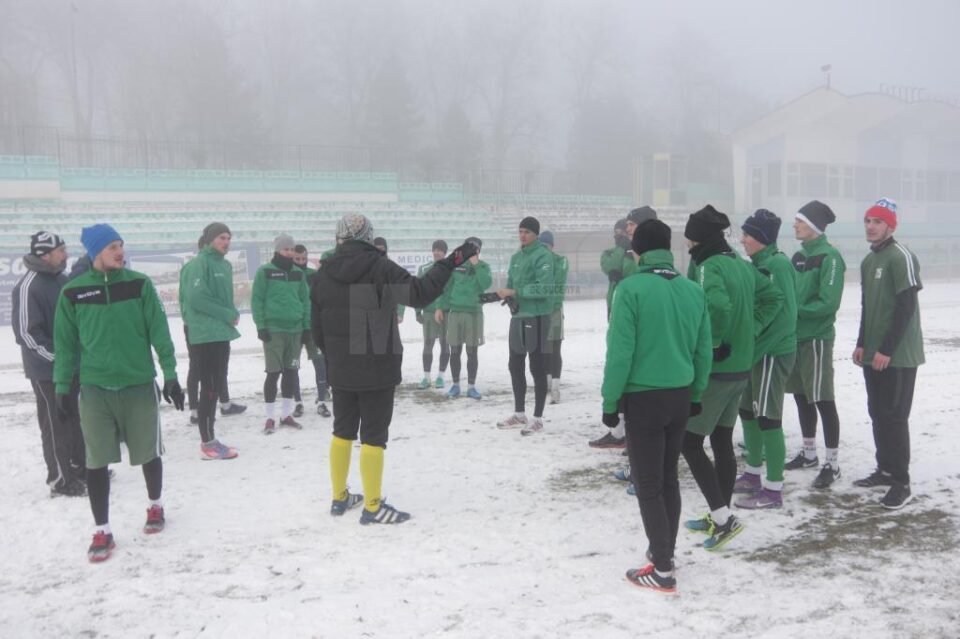 Primul antrenament din 2017 al Forestei a avut loc pe stadionul Areni