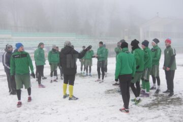 Primul antrenament din 2017 al Forestei a avut loc pe stadionul Areni