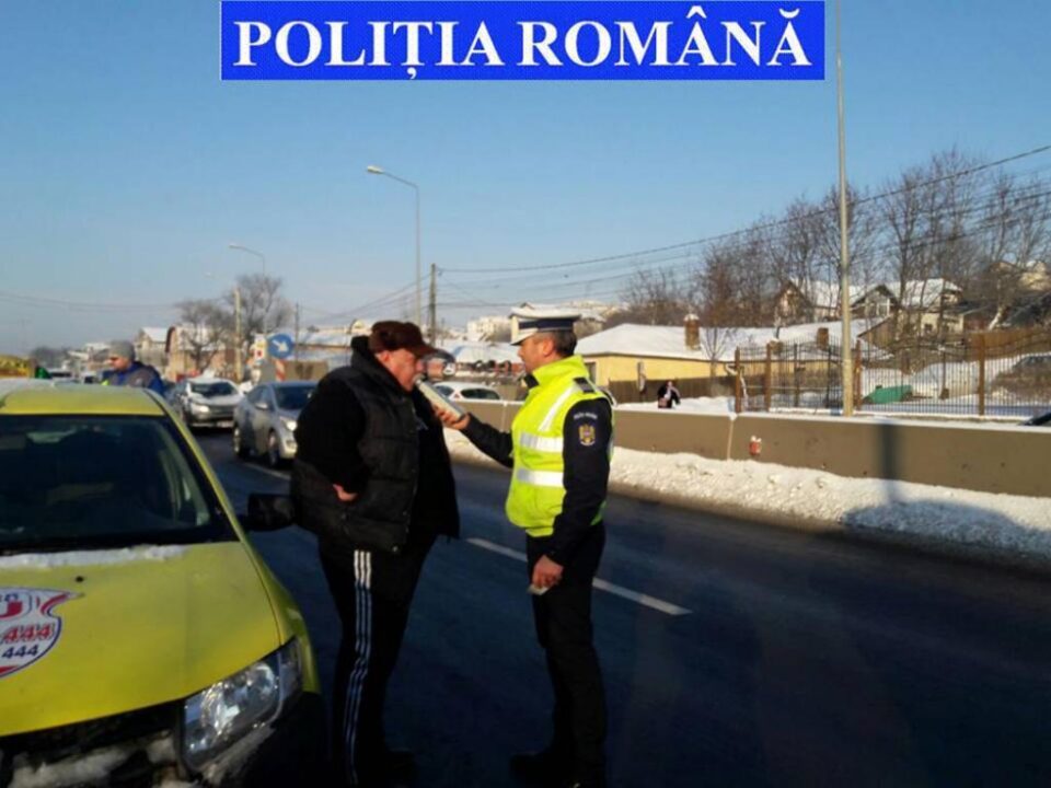 Numeroși șoferi au picat „examenul” etilotestului