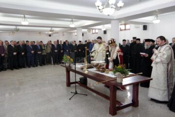 Noul sediu al Arhiepiscopiei Sucevei și Rădăuților, sfințit de un sobor de preoți, în frunte cu ÎPS Pimen