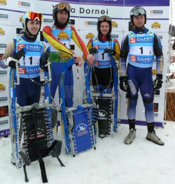 Sportivii din echipa României pentru Cupa Mondială de Sanie