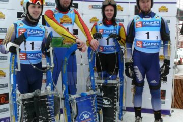 Sportivii din echipa României pentru Cupa Mondială de Sanie