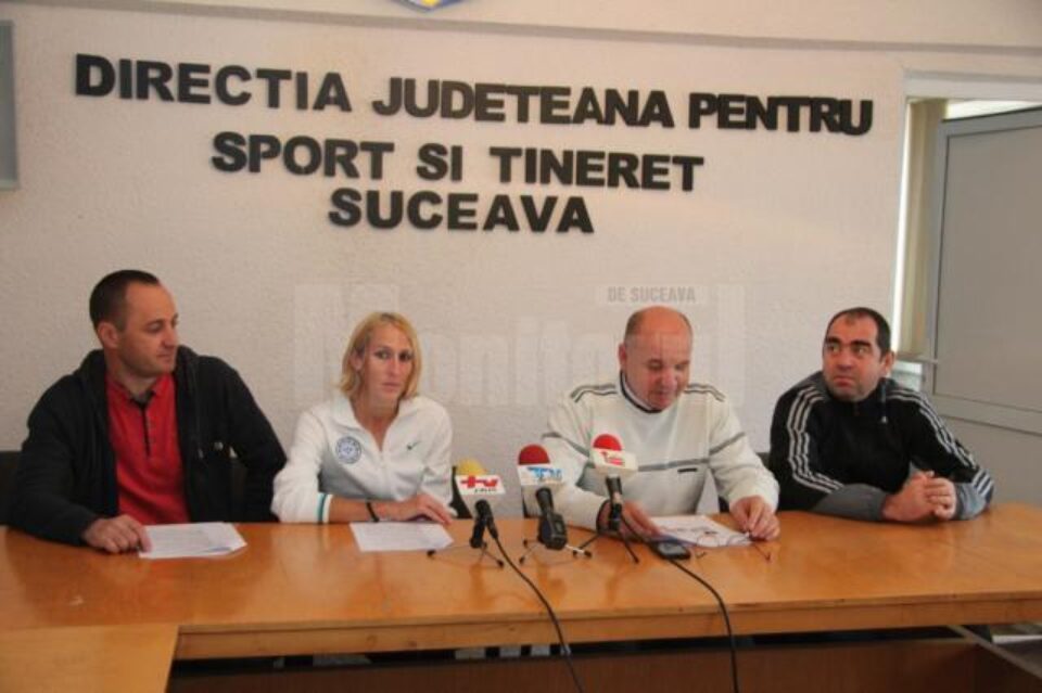 Regalul atletic de sâmbătă de la Suceava a fost prefațat ieri, la conferința de presă