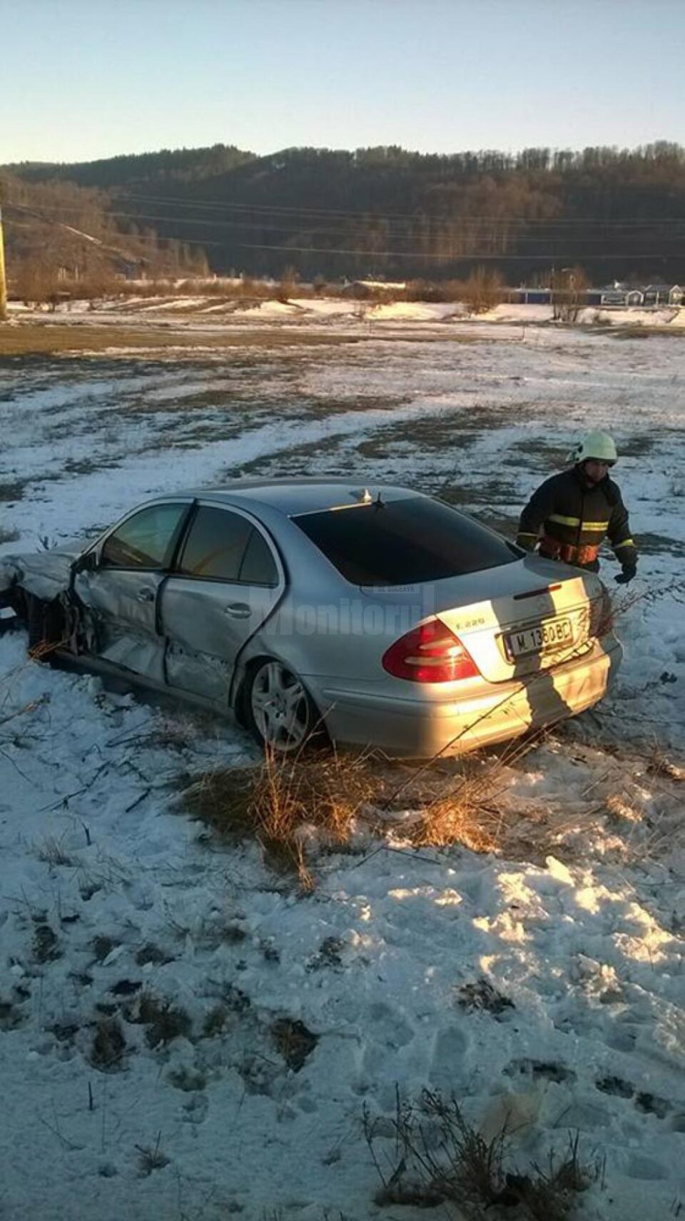 Accident rutier cu trei autoturisme implicate, la Gura Humorului