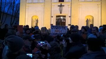 Protest timid, cu aproximativ 200 de suceveni, împotriva grațierii
