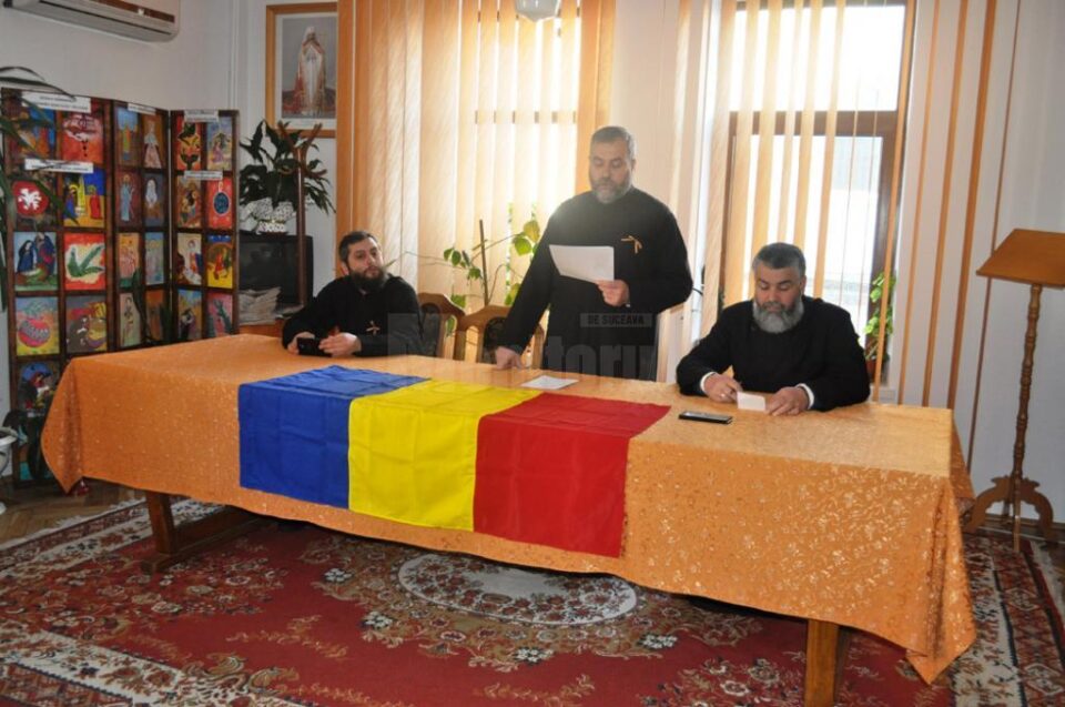 Festivitatea a fost condusă de părintele protoiereu de Fălticeni, Adrian Dulgheriu