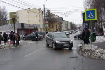 Poziția în care a fost găsita mașina la locul accidentului