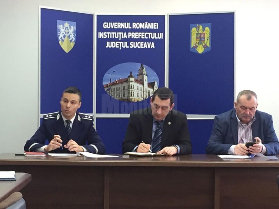 Seminar pe tema importanței poliției de proximitate, la Prefectura Suceava