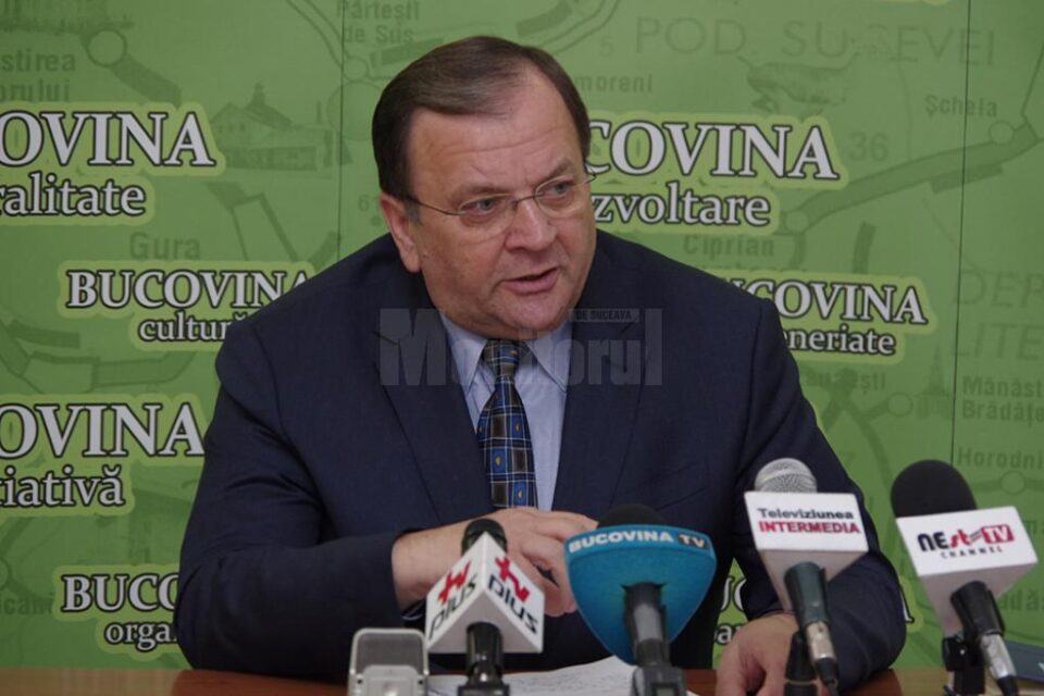 Președintele Consiliului Județean Suceava, liberalul Gheorghe Flutur