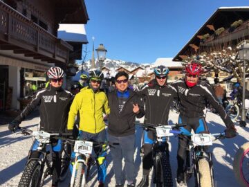Vee Tire Team Suceava a participat și-n acest an cu trei cicliști la concursul Snow Bike Festival din Elveția