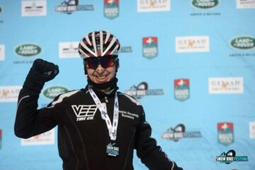 Vee Tire Team Suceava a participat și-n acest an cu trei cicliști la concursul Snow Bike Festival din Elveția