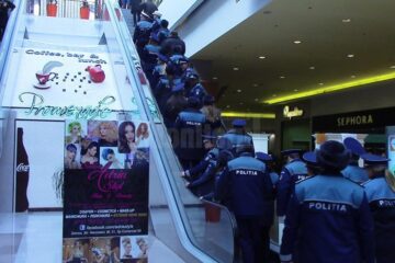 Acțiunea a avut o amploare deosebită prin numărul foarte mare de polițiști implicați