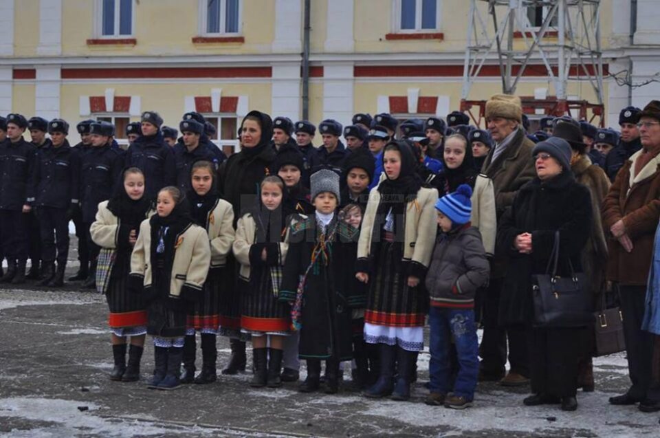 Ziua Unirii la Școala de Subofițeri Jandarmi Fălticeni