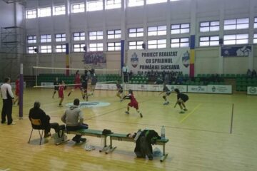 Sucevenii vor juca pe teren propriu derby-ul cu fălticenenii, în sala LPS