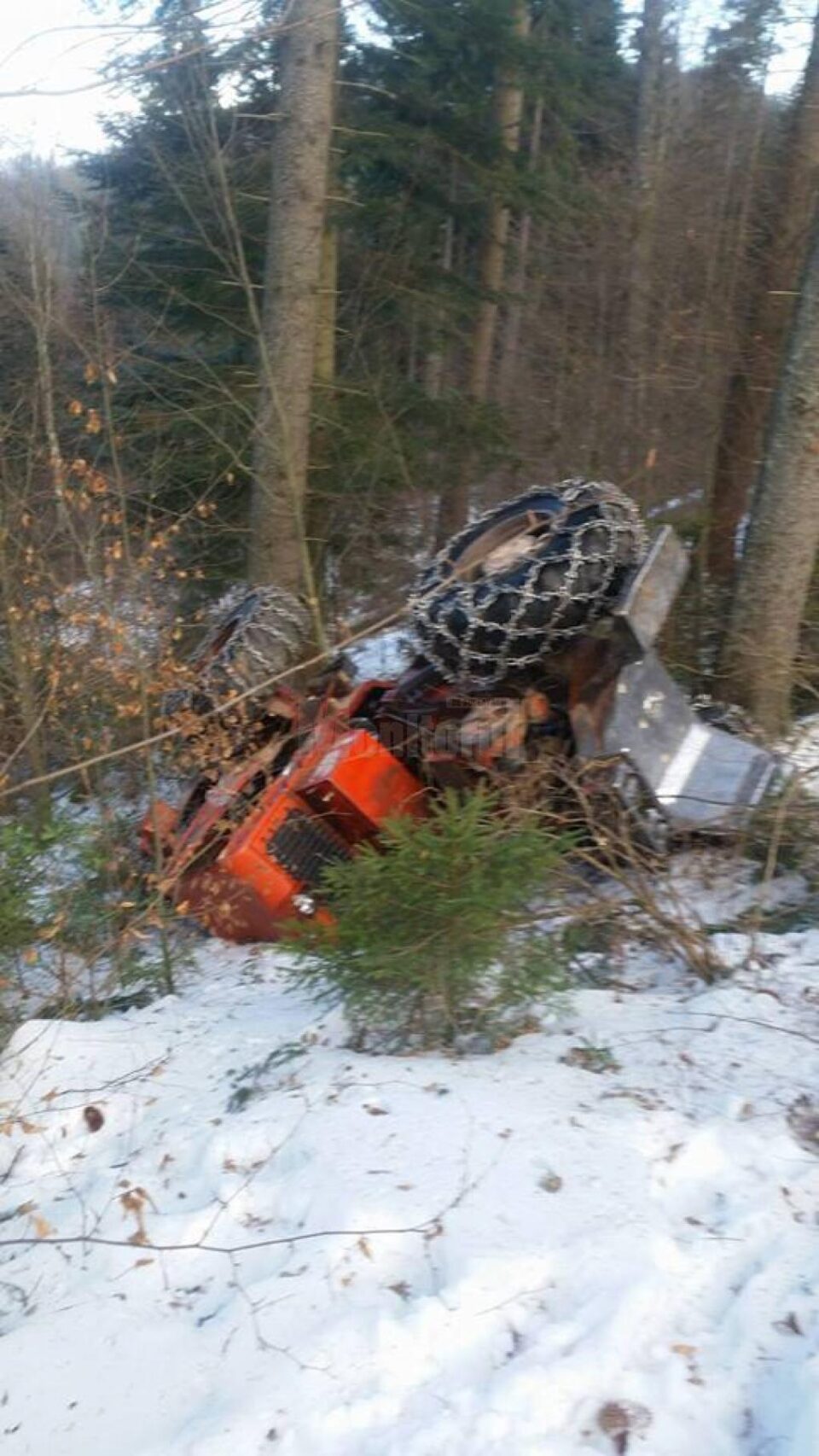 TAF-ul sub care a fost gasit decedat barbatul