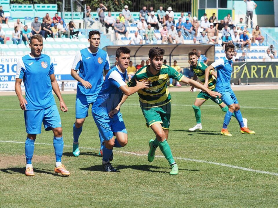 Fază din meciul de debut al lui Masella în tricoul Forestei