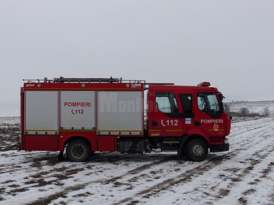Pompierii au ajuns greu la locul incendiului