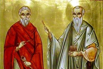 Sfinții Doctori Chir și Ioan Sursa: Basilica