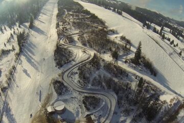 Pista naturală de sanie Bucovina din Vatra Dornei