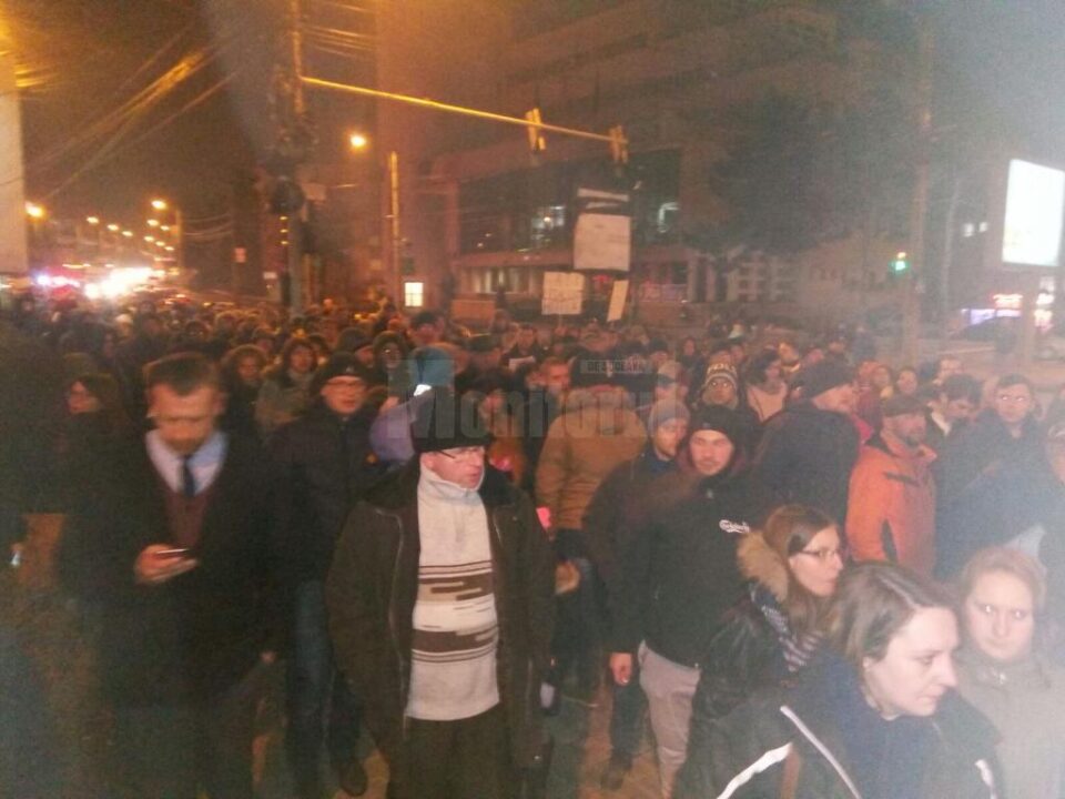 Protestul din Suceava