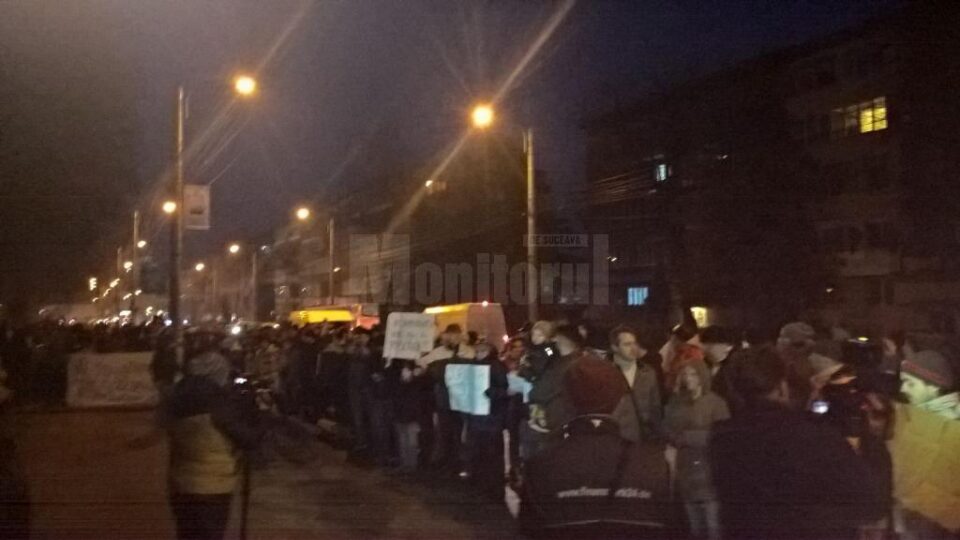 Protestul din Suceava