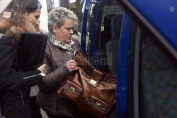 Camelia Chitul a fost dusă la audieri, la DNA, cu duba Jandarmeriei