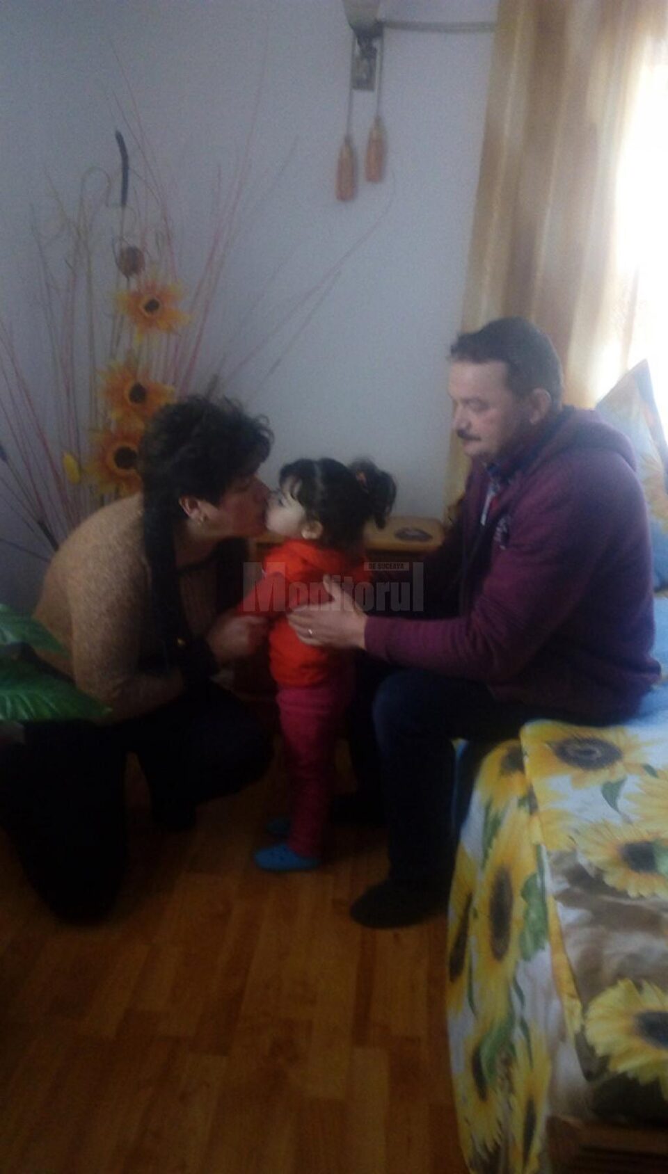 "După venirea fetiței în familia noastră trăim viața cu mai mult curaj și bucurie"