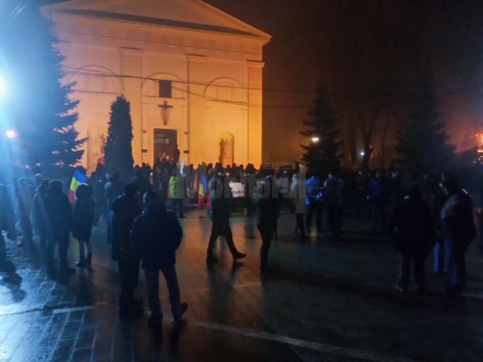 Protestul din Suceava
