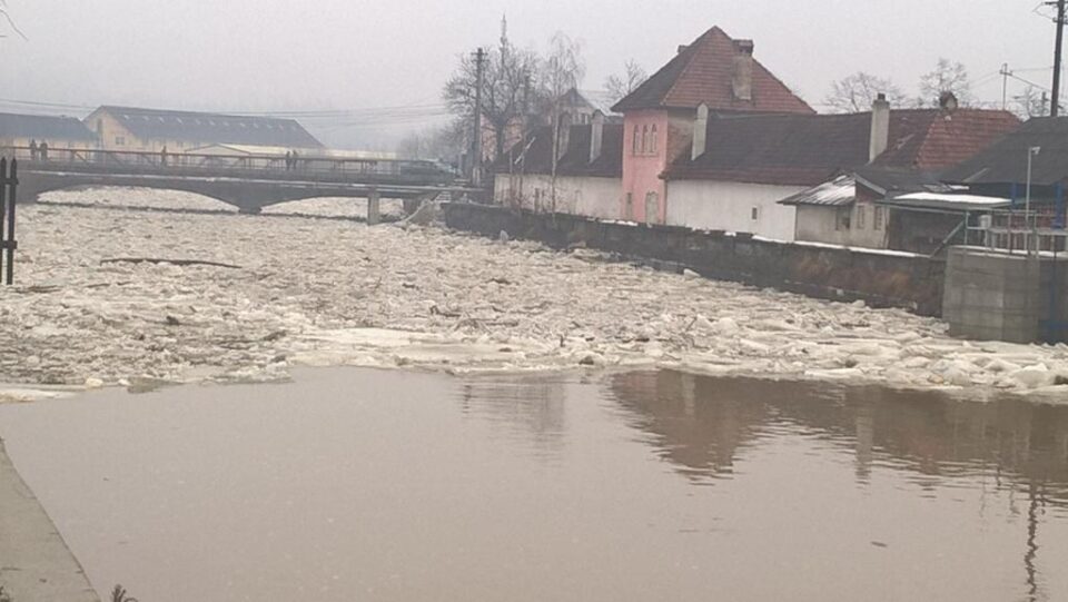 Vatra Dornei, afectată de inundații serioase