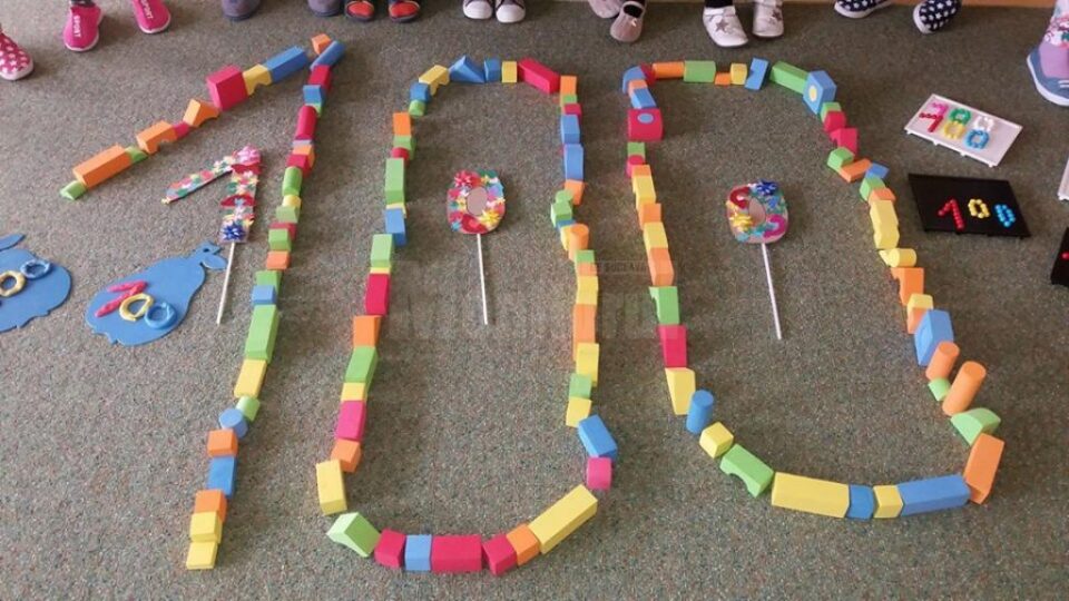 100 de zile de grădiniță la GPP “Sfântul Ioan cel Nou de la Suceava”