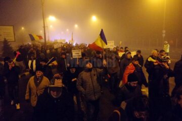 Circa 2.500 de suceveni au mărșăluit sâmbătă pe străzile municipiului Suceava