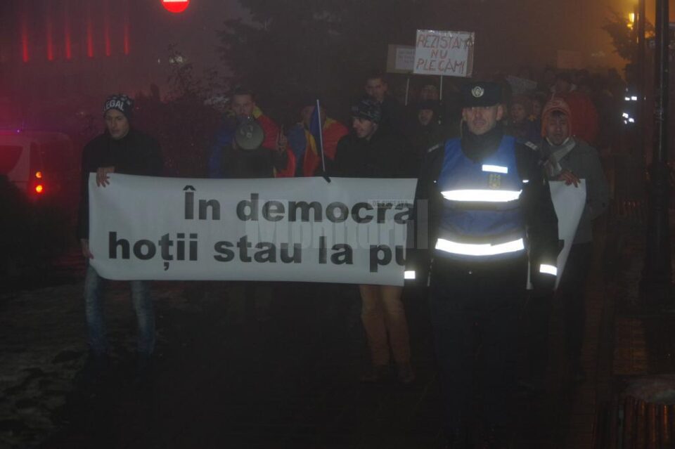 Protestul din Suceava