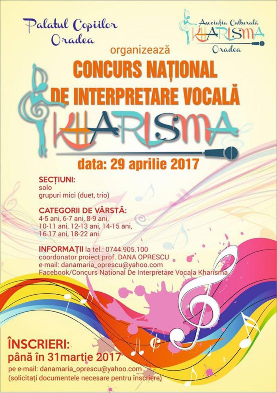Concursul Național de Interpretare Vocală „Kharisma”