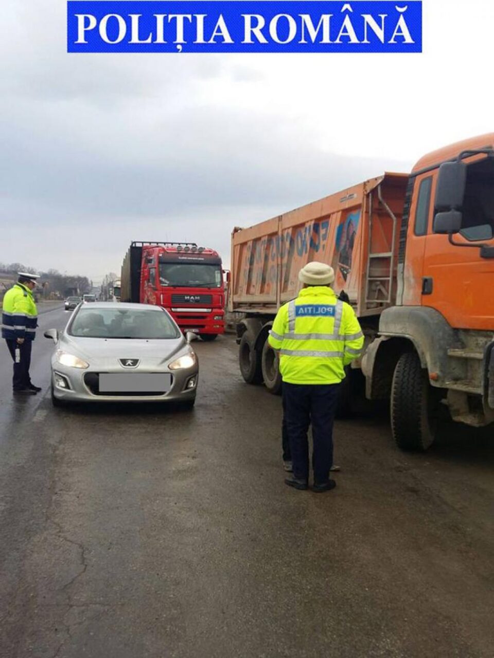 Acțiunea de control i-a vizat pe transportatorii auto
