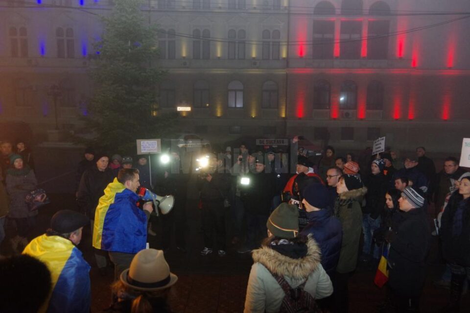 Protestul din Suceava